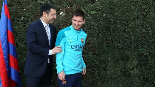 Preşedintele Barcelonei: "Ne pregătim de viaţa fără Messi". Josep Maria Bartomeu a proiectat viitorul clubului catalan