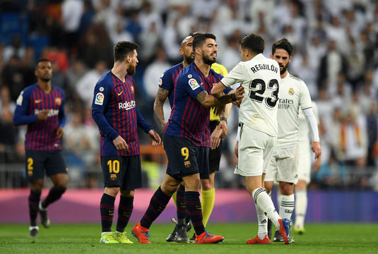 FOTO | Suarez şi-a pus toţi fanii lui Real în cap după ultimul gest din El Clasico. Cum l-a umilit pe tânărul Reguilon