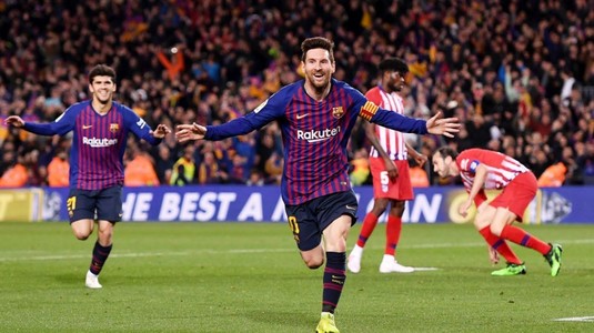 VIDEO | Greu de oprit. Viteză şi cifre incredibile atinse de Lionel Messi în meciul cu Atletico. Argentinianul bate record după record