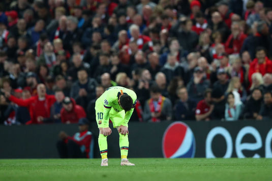 Messi, devastat după înfrângerea cu Liverpool. A plâns după meci şi nu a plecat cu echipa la aeroport 
