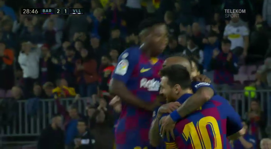VIDEO | Barcelona - Valladolid 5-1. Spectacol catalan în faţa celor de la Valladolid. Messi a reuşit din nou o bijuterie de gol 