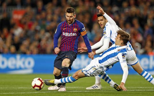 VIDEO | Real Sociedad - FC Barcelona 2-2. Catalanii nu câştigă în Ţara Bascilor. Isak şi Oyarzabal le-au pus piedică lui Messi şi compania