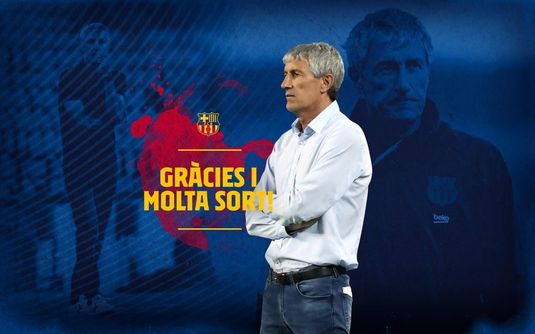 OFICIAL | Quique Setien a fost demis de la Barcelona: "Mulţumim!" Clubul a anunţat schimbări masive, când va fi anunţat noul antrenor