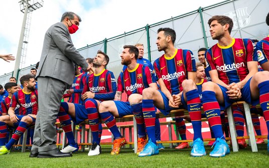 FOTO | "A spus 'da' Barcelonei!". Laporta a mai convins un fotbalist să semneze cu echipa lui Messi şi compania