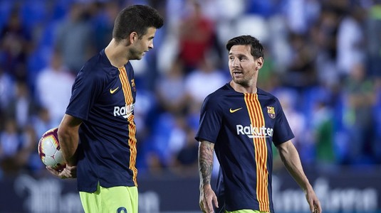 Pique, mesaj înduioşător pentru Messi: "Nimic nu va mai fi la fel. Nici Camp Nou, nici Barcelona, nici noi. Te iubesc, Leo"