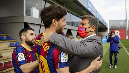 Acord total pentru un nou contract! Fotbalistul Barcelonei semnează până în 2024, cu salariul redus