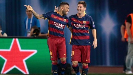 Dani Alves l-a uimit pe Messi. Reacţia argentinianului după revenirea fundaşului la FC Barcelona: "M-a surprins, mai ales în acest moment"