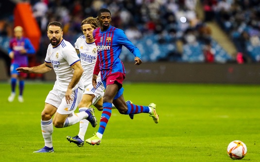 VIDEO | Barcelona - Real Madrid 2-3. Spectacol total în El Clasico! Madrilenii, în finala Supercupei Spaniei