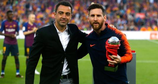 Xavi şi Laporta, scop comun: Messi înapoi la Barcelona, în 2023!