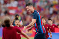 VIDEO | Lewandowski, gol şi assist la debutul pe Camp Nou! Spectacol total la Trofeul Gamper