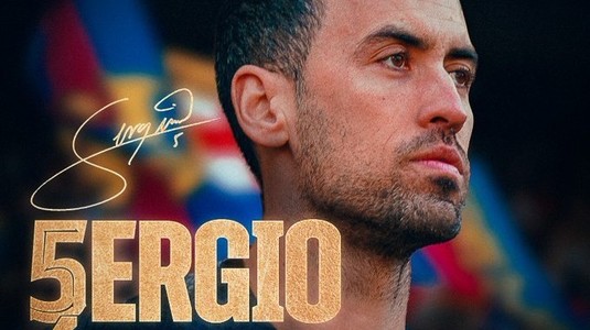 VIDEO Sergio Busquets va pleca la finalul sezonului de la Barcelona