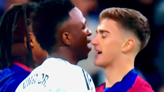 Incredibil! Ce i-a spus Vinicius Jr. lui Gavi în momentul încăierării din El Clasico. Cuvintele brazilianului fac înconjurul planetei