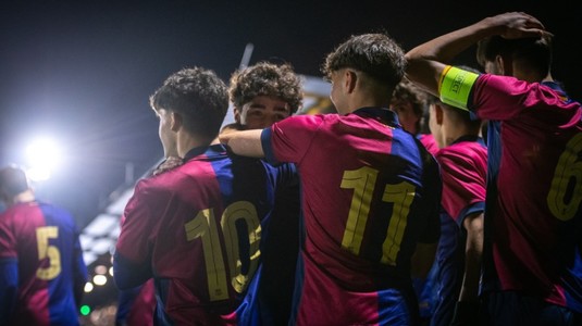 Un fundaş cu cetăţenie română, eroul Barcelonei în Youth League! A înscris golul victoriei şi a pasat decisiv în ultimul meci al catalanilor