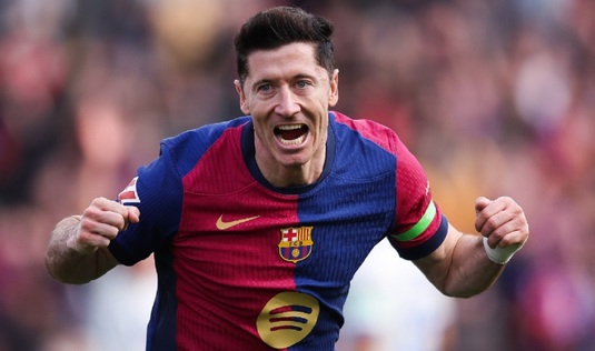 Barcelona, victorie chinuită pe teren propriu cu Alaves. Golgheterul Lewandowski i-a salvat pe catalani