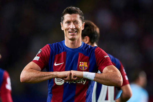 Veste excelentă pentru fanii Barcelona! Robert Lewandowski este gata să revină pe teren