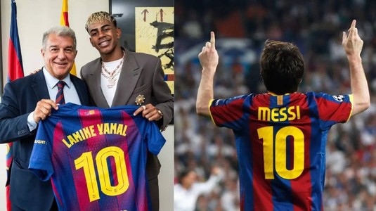 S-a predat ştafeta. Yamal a făcut 18 ani, şi-a prelungit contractul şi a preluat numărul 10 al legendarului Messi la FC Barcelona
