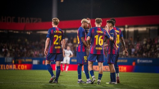 FC Barcelona a făcut spectacol la tradiţionalul "Trofeu Gamper". Catalanii s-au distrat cu Como