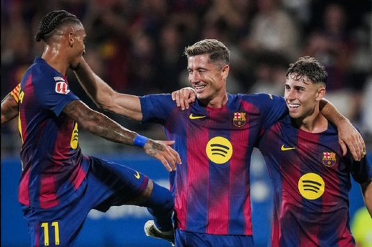 Festival cu şase goluri în Barcelona - Valencia. Campioana Spaniei i-a spulberat pe ”lilieci” pe un stadion de 6.000 de locuri