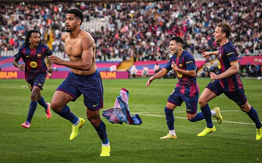 Barcelona, victorie dramatică în derby-ul catalan cu Girona. Campioana Spaniei, salvată în prelungiri de golul lui Araujo