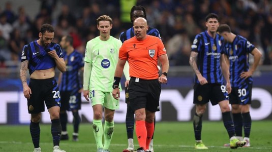 Confruntat de un fan, Marciniak a recunoscut că a greşit în semifinala Inter - FC Barcelona, de anul trecut: "Nu este nimic de iertat"