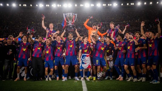 Mesajul lui Gheorghe Hagi pentru campionii Spaniei: "Din nou! Felicitări, FC Barcelona. Am trăit şi eu momente frumoase în acest club"