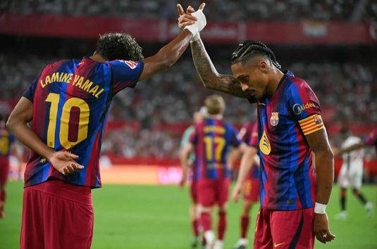 FC Barcelona a câştigat din nou în La Liga. Raphinha a făcut spectacol total şi a marcat toate cele trei goluri ale catalanilor