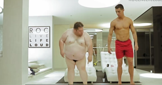 VIDEO FABULOS | Aşa arată antrenorul personal de înot al lui Cristiano Ronaldo! :)