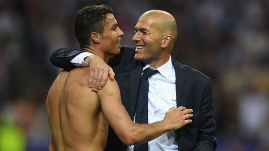 Zidane îi ia apărarea lui Cristiano Ronaldo