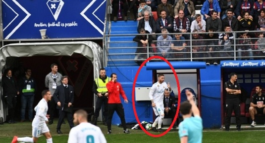 VIDEO | În minutul 73, Sergio Ramos a luat-o la fugă spre vestiare! A stat 5 minute acolo. Ziariştii au râs când au aflat ce s-a întâmplat