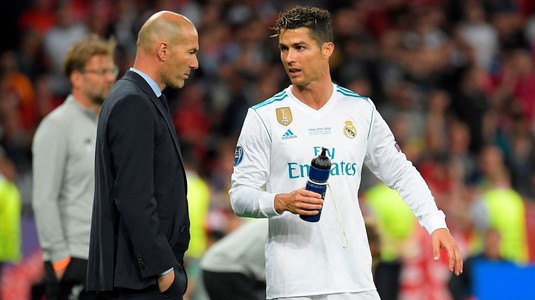 Reacţia lui Zidane după ce Ronaldo şi Bale au recunoscut că pot părăsi Realul: "La el e mai complicat"