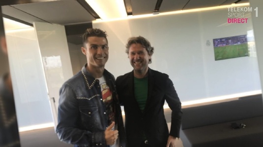 EXCLUSIV | Florin Răducioiu a povestit despre cum l-a cunoscut pe Cristiano Ronaldo în urmă cu două luni
