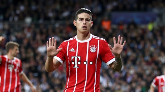 Reacţia lui Bayern după ce presa a anunţat că James se întoarce la Real Madrid: "Situaţia jucătorului e bine cunoscută"