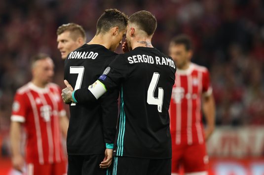 Sergio Ramos îi răspunde lui Cristiano Ronaldo: ”Nu ştiu ce vrea să spună, la Real Madrid a fost mereu o mare familie!”