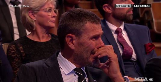Moment emoţionant la Gala FIFA THE BEST: Zvonimir Boban a izbucnit în lacrimi în timpul discursului lui Modric