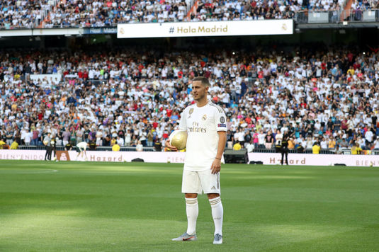 Hazard este deja un STAR absolut la Real Madrid. Au fost mai mulţi fani la prezentarea belgianului decât la meciurile lui Real din La Liga