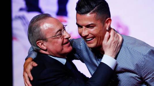 VIDEO | Cristiano Ronaldo, prima întâlnire cu Florentino Perez după plecarea de la Real Madrid. Cum au fost surprinşi cei doi