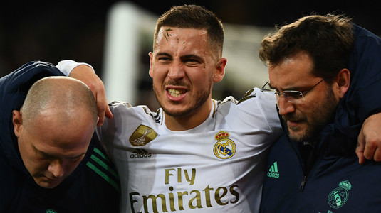 Eden Hazard s-a operat! Anunţul oficial făcut de Real Madrid, după accidentarea belgianului