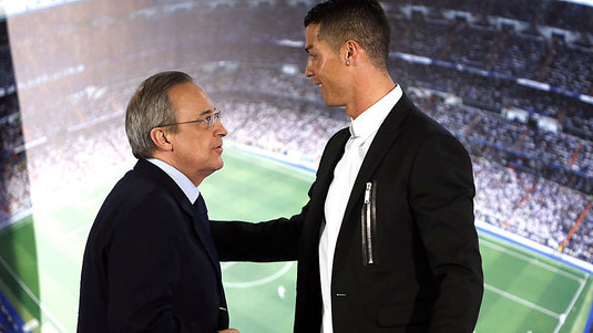 Cristiano Ronaldo i-a telefonat lui Florentino Perez. Ce a discutat portughezul cu şeful Realului