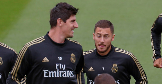 "Când eram la Chelsea, vorbeam deseori despre cum va fi să jucăm la Real Madrid" Dezvăluirile lui Courtois despre Eden Hazard