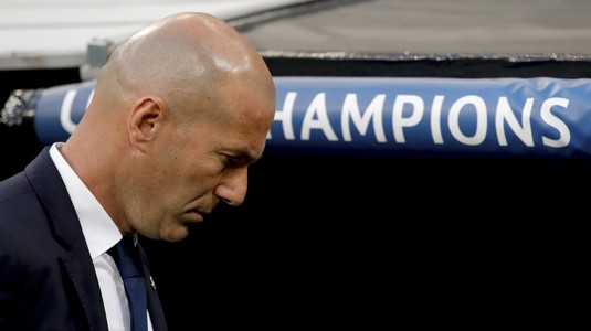 Lovitură grea pentru Zidane la Real Madrid! Tehnicianul francez a pierdut un om de bază