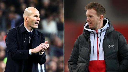Real Madrid renunţă la Zinedine Zidane în favoarea lui Julian Nagelsmann. Antrenorul lui Leipzig vorbeşte despre plecarea la "Galactici"