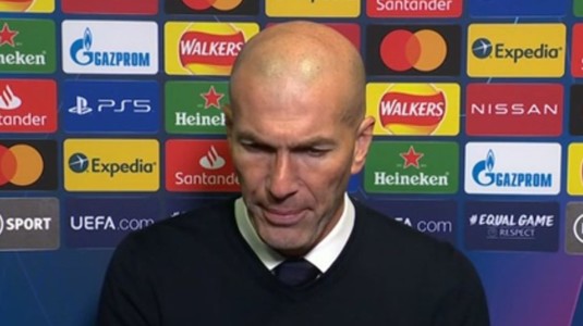 "Real Madrid poate fi mai bună fără mine!" Declaraţia surprinzătoare a lui Zidane înainte de partida decisivă cu Villareal