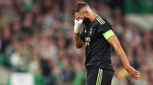 Pierdere importantă pentru Real Madrid. Cât va lipsi Karim Benzema după accidentarea suferită în meciul cu Celtic
