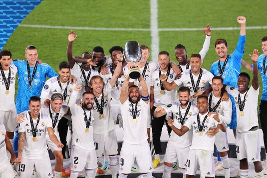 Real Madrid, pe profit! Clubul madrilen a încheiat exerciţiul financiar 2021/2022 pe plus