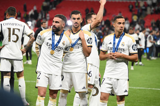 A câştigat al cincelea trofeu UEFA Champions League al carierei sale cu Real Madrid, iar acum semnează