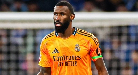 Pierdere grea pentru Real Madrid înaintea dublei cu City. Cât timp va lipsi Rudiger după accidentare