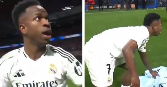 VIDEO | Vinicius a comis-o din nou. Trei momente prin care starul brazilian şi-a atras huiduielile fanilor lui Atletico