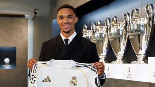 OFICIAL | Trent Alexander-Arnold a semnat pe şase ani cu Real Madrid. Ce număr va purta fundaşul dreapta