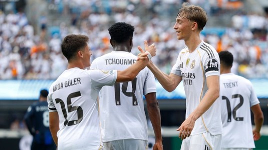Real Madrid nu a avut emoţii cu Pachuca. Elevii lui Xabi Alonso au jucat aproape tot meciul cu un om mai puţin, dar au câştigat clar