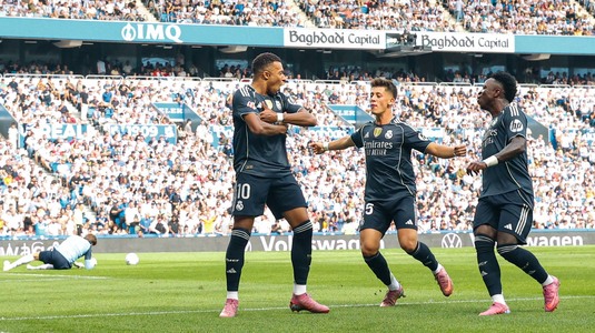 Real Madrid s-a impus la San Sebastian cu Real Sociedad. Echipa lui Xabi Alonso a jucat mai bine de oră în zece oameni